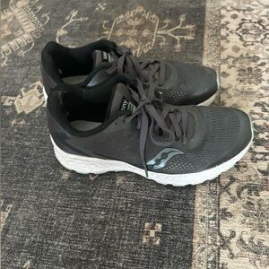 Saucony 7.5 Runner grey and blue